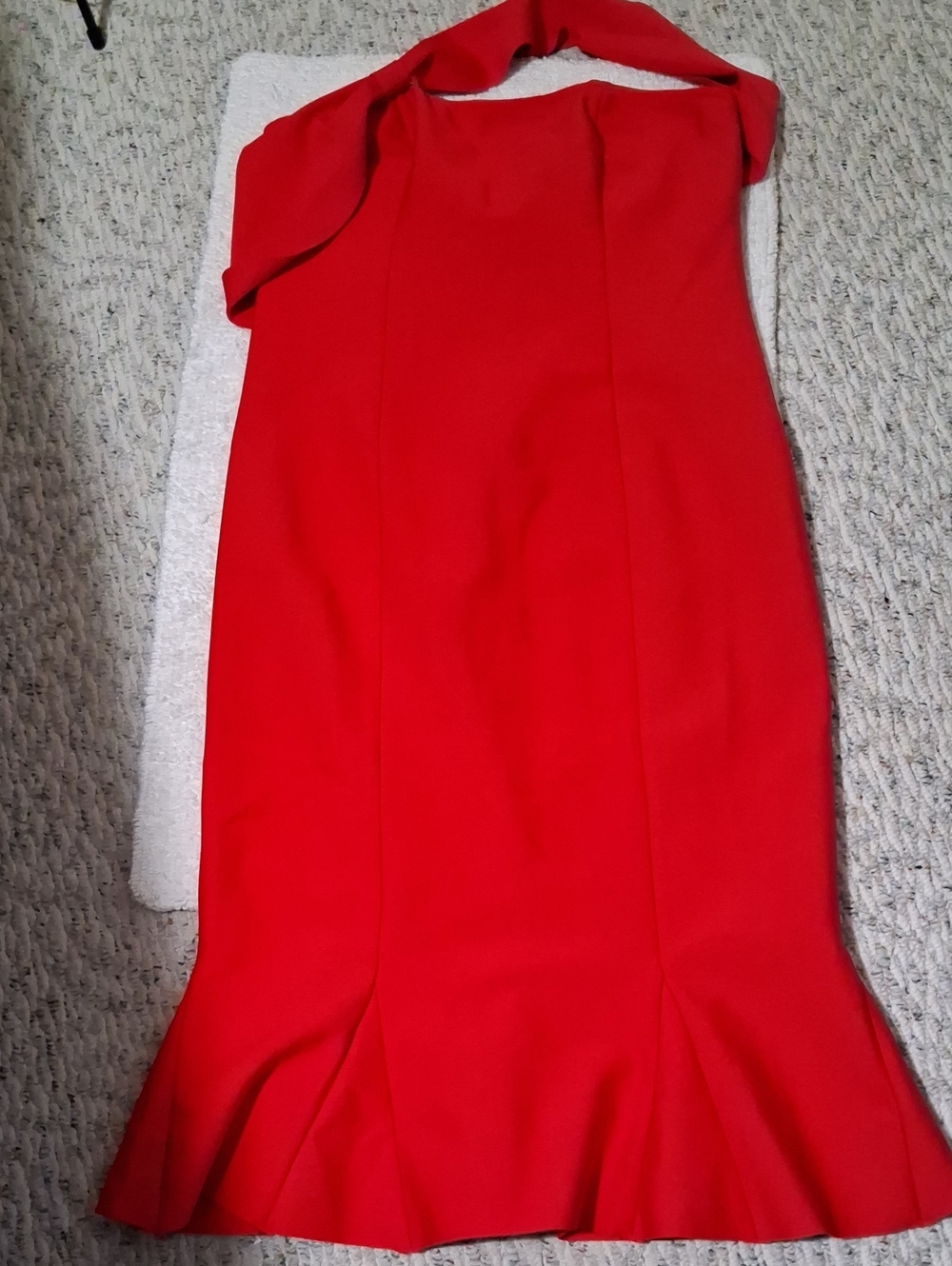 Fashion Nova Vibrant Red Halter Dress